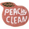 SingleWave Peach Bathroom Rug