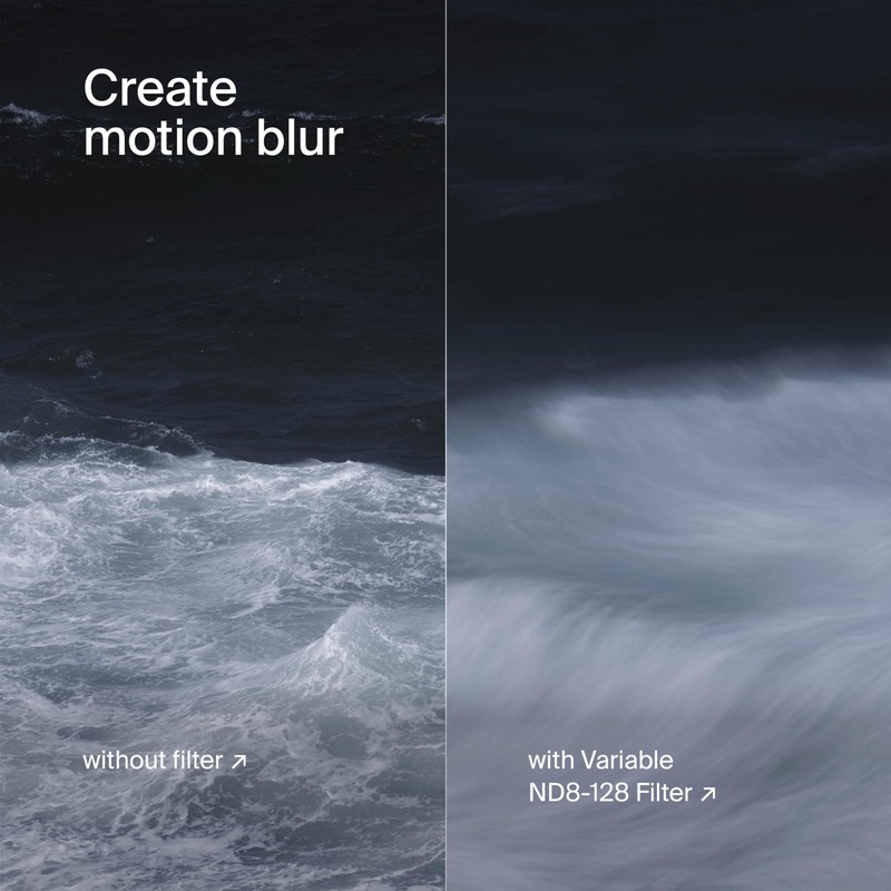 Urth 77mm ND8-128 Variable ND Lens Filter (Plus+) — 3-7