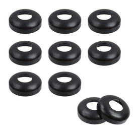 Oedema 10 Pcs Bike Rear Hub Bearing Bicycle Front and Rear Wheel Hub Cups Wheel Bearing Axle Cups for Universal Straight Pull Bike, Black