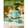Sweese Teapots for Tea, 27 oz Porcelain Tea pot with