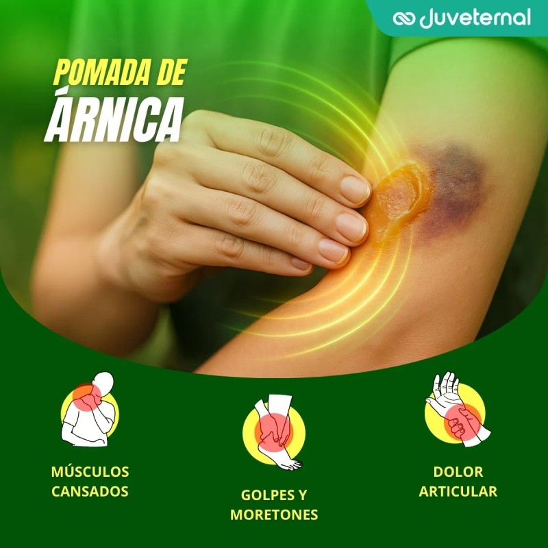 Pomada De Árnica - Anahuac, Alcanfor Y Guayacol Paquete 6pzs