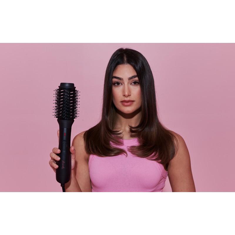 Mermade Hair Blow Dry Brush - Black