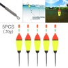 OriGlam 5pcs EVA Foam Floats - Fishing Bobbers for Pike,