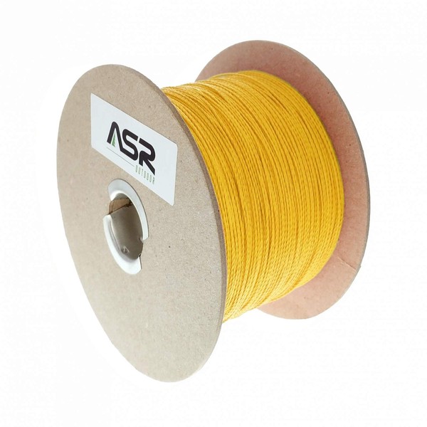 ASR Outdoor Kevlar Utility Cord 200lb Hobby Sport Paracord Line, 50ft Yellow