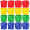 Irenare 16 Pcs Sanitizing Bucket 3 Quart Cleaning Pail Small