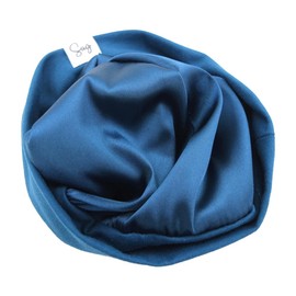 Sugarmelon Lightweight Jersey Beanie Hat for Newborn Baby Boys Girls Silky Satin Lined Hats Bonnet Toddler Infant Little Kids Beanies Caps (6-24M,Orig Teal)