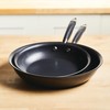 Anolon Advanced Home Hard-Anodized Nonstick Skillets (2 Piece Set- 10.25-Inch