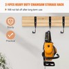 AMAMIA 4Pcs Chainsaw Holder Wall Mount,Weed Eater Hanger,String Trimmer Storger