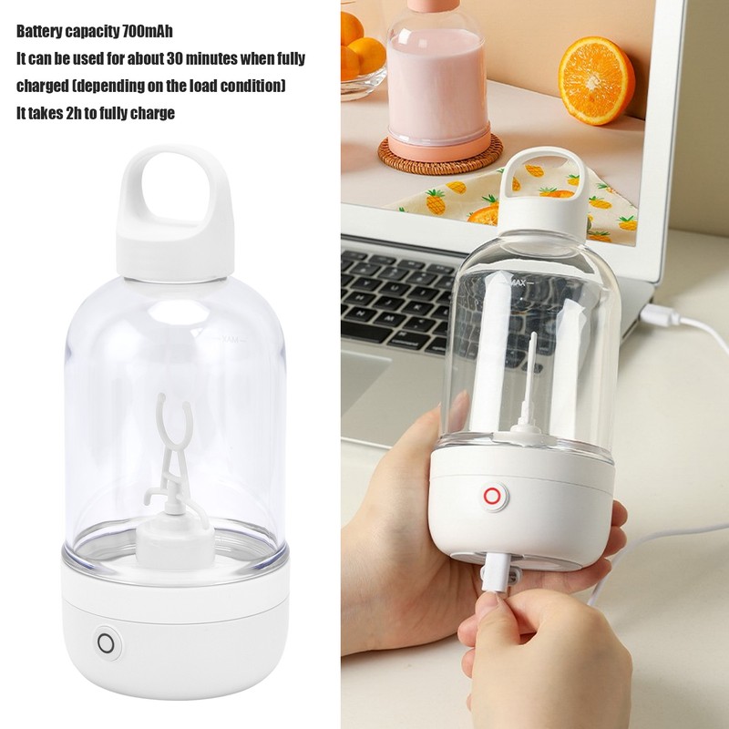 Portable Electric Mixing Cup USB Charging Coffee Protein Powder Mixer