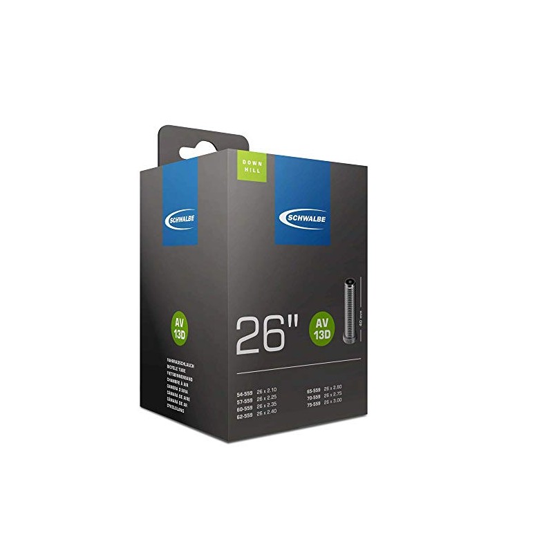 Schwalbe AV13D Downhill Inner Tube, 26" x 2.10/3.00