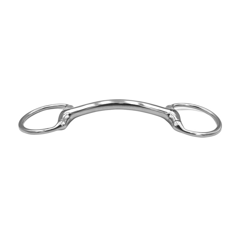 Equine Smile ES0156 JW Olive Head Bar Bit Stainless Steel