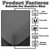 VELVETIO Waterproof Terry Towelling Mattress Protector, Soft Polycotton Non Allergic
