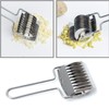 1 Pack Stainless Steel Noodle Cutter,Noodle Lattice Roller Pasta Spaghetti