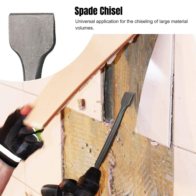 NORTOOLS 3 PCS 40Cr SDS-Plus Chisels Set Point (250mm)/ Flat