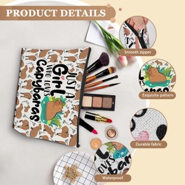 Capybara Makeup Bag Capybara Gifts for Capybara Lovers, Capybara Bag Cute Capybara Cosmetic Bag Capybara Stuff Gifts for Girls Animal Lover Make Up Bag - Just A Girl Who Loves Capybaras