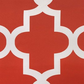 Exclusive Home Curtains Ironwork Sateen Woven Blackout Grommet Top Curtain Panel Pair, 52x96, Mecca Orange, 2 Count