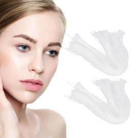 Hilo de Colágeno BTSEURY, 500 Piezas de Hilo de Proteína Facial que Reduce las Líneas Finas, Mejora la Elasticidad, Hilo de Colágeno Absorbible para Levantamiento Facial