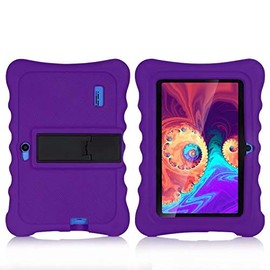 AKNICI Haehne 7 Inch Tablet PC Case, Children's Tablet Case for Haehne 7 Inch Tablet PC/JINYJIA 7/LAMZIEN 7/Dragon Touch Y88X Pro/G-Anica 7/Yuntab 7/ZONKO 7/JEJA 7/FEONAL K70/Veidoo 7/Pritom 7, Purple