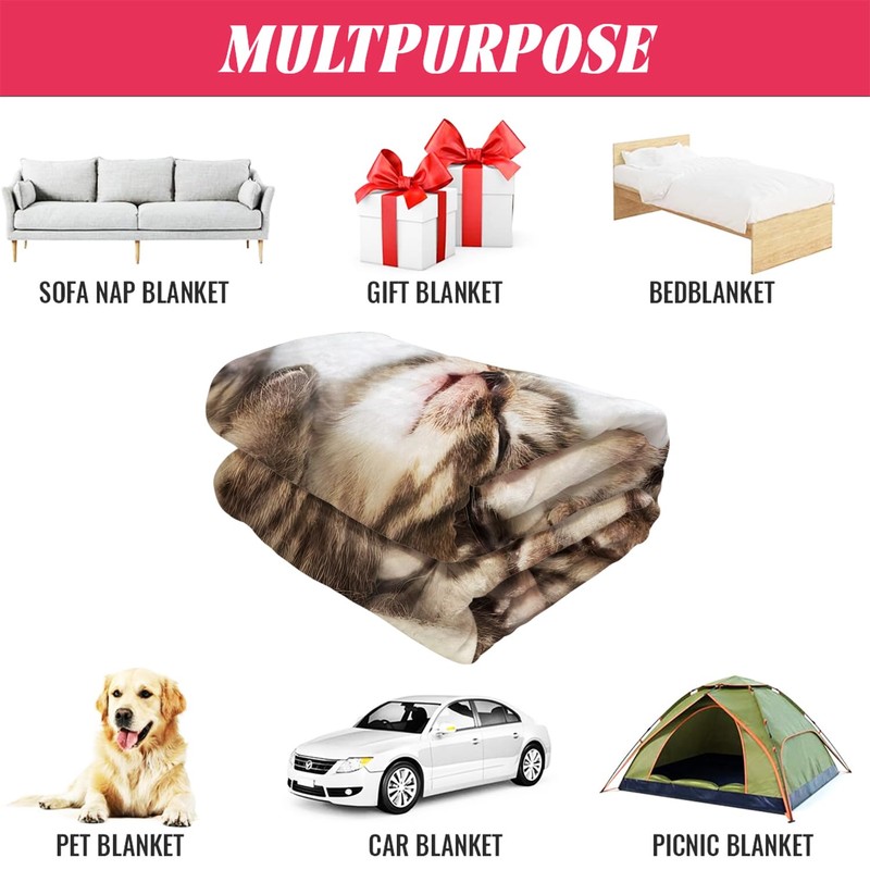 YISUMEI Blanket cuddly blankets soft flannel soft fleece blanket bed