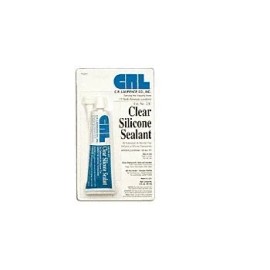 CRL Clear Silicone Sealant in 3 Fl. Oz. Squeeze Tubes