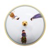Koransha 584-GPL1 Lid Japanese White 4.1 inches (10.5 cm)