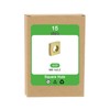 sourcing map M6-1x3.2 Square Nuts, Carbon Steel Zinc Plated Coarse