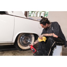 Mothers Back-to-Black Tire Cleaner, 24 oz. — Powerful Formula Removes Browning, Dirt, Grease, Grime, Brake Dust & Old Dressings, Safe for All Tires Including Whitewalls, Spray On & Wipe Off (09324)