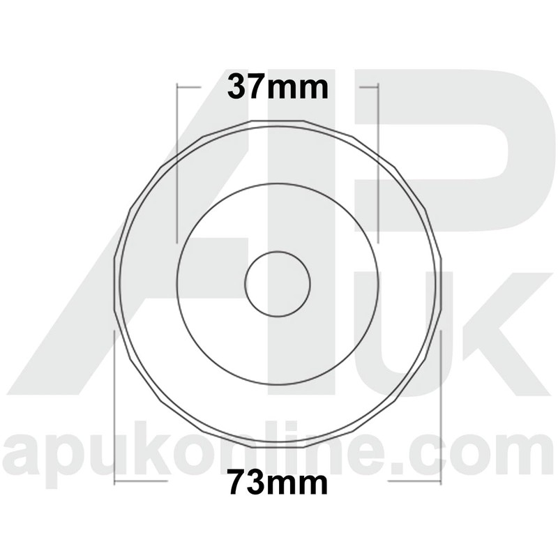 APUK Diesel Fuel Tank Cap Replacement for Ford 4830 5030