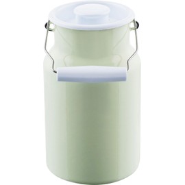 Riess 0311-006 Classic-Household Articles Colour/Pastel Milk Can with Lid Capacity 2 Litre Nile Green