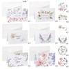 RuiChy 18 Pcs Thank You Cards with Gift Stickers and