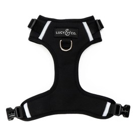 Lucy & Co. The Midnight No-Pull Dog Harness – Size X-Large – Vest to Stop Pulling & Walk Easy – Comfortable Leash Training Product w/Adjustable Chest & Neck Straps