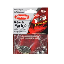 Berkley® Walleye Rigs - Indiana, 42- Inch, Hammered Silver