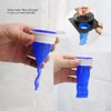 HLZC Drain Backflow Preventer, One Way Valve, Adjustable Silicone Sink