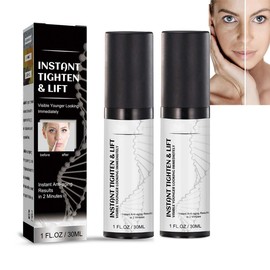 Instant Face Lift Cream, Instant Face Lift Serum,Hyaluronic Acid Serum For Face,Skin Tightening Cream for Face Facial Skin Care,Vitamin C Face Serum, For Firming, Lifting, And Anti-Aging