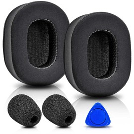 TRANSTEK Ear Pads Compatible with V2 / V2 Pro Gaming Headset I Memory Foam Replacement Ear Cushions (Fabrics)