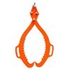 2 Serrated Claw Hook,Log Lifting Tongs, Heavy Duty Grapple Timber
