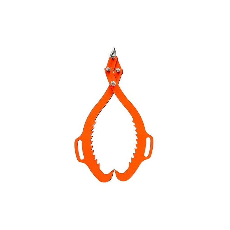 2 Serrated Claw Hook,Log Lifting Tongs, Heavy Duty Grapple Timber