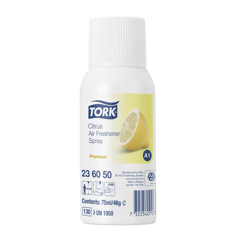 Tork 236050 Air Freshener Spray with Citrus Fragrance