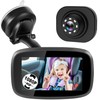 Shybaby 1080P Baby Car Mirror, 4.3" Baby Car Camera Monitor