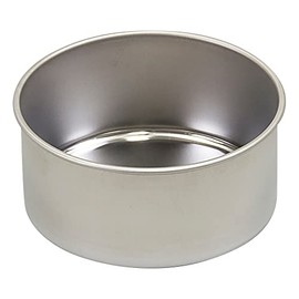 Stainless Steel Cup Diameter 4.9 x 2.2 inches (125 x 55 mm) PPC-12