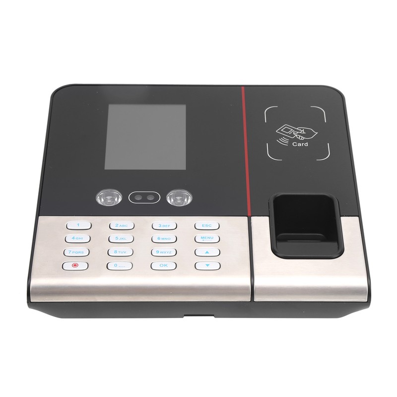 2.8in TCP/IP Time Attendance Face Fingerprint Password ID Card Recognition