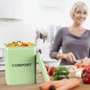 Compost Bin Kitchen Countertop Indoor Compost Pail Bucket, Great for