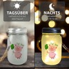 Lucky Pig Solar Light with Saying "Viel Glück ein dekoratives