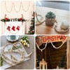 KUWUNG 2 Pack Natural Wooden Bead Garland, Each 2.2 Meter/7.2