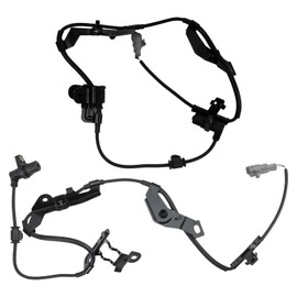 TRQ Front ABS Wheel Speed Sensor Set Compatible with 1996-2002 Toyota 4Runner 1998-2000 Tacoma