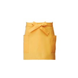 Seven Uniform CT2567 Short Apron, Under-the-Waist Apron, Unisex, Adult, -5 Yellow