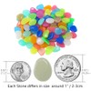 Japard Glow in The Dark Rocks Stones, Luminous Glowing Pebbles