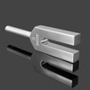 Tuning Fork Crystal Tuner 4096hz Mallet with Natural Crystal, Rubber