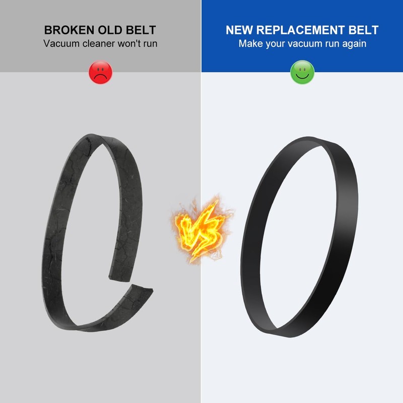 LANMU Replacement Belts Compatible with Bissell PowerForce/TurboClean PowerBrush and ProHeat