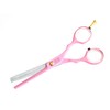 Professional Pink Hair Dressing Scissors & Thinning Scissors Set 5.5 inch – with